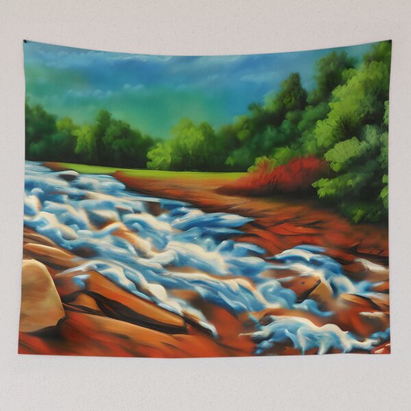Item preview, River art designed and sold by viewgraphics.