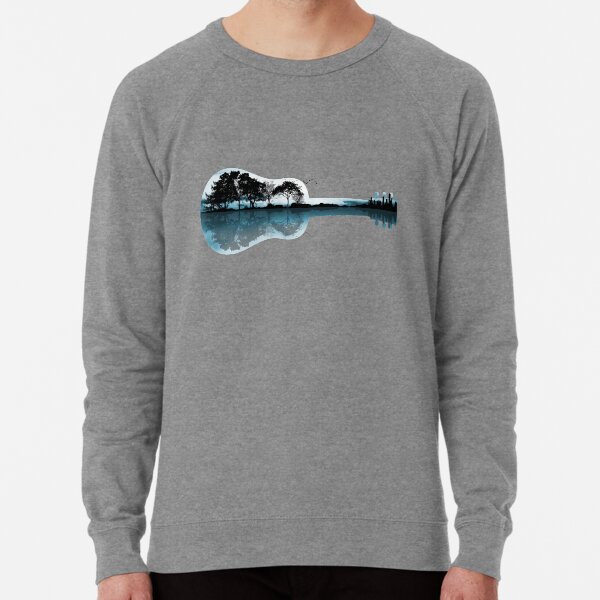 Nature Guitar Lightweight Sweatshirt