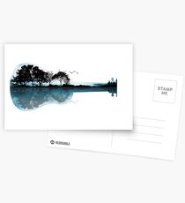 Nature Guitar Postcards