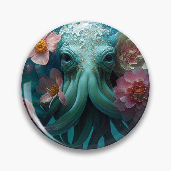 Item preview, Mesmerizing blue octopus  designed and sold by forwardthinker.