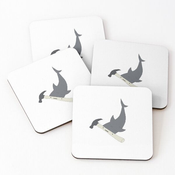 Item preview, Hammerhead Shark Sticker designed and sold by Em Natale.