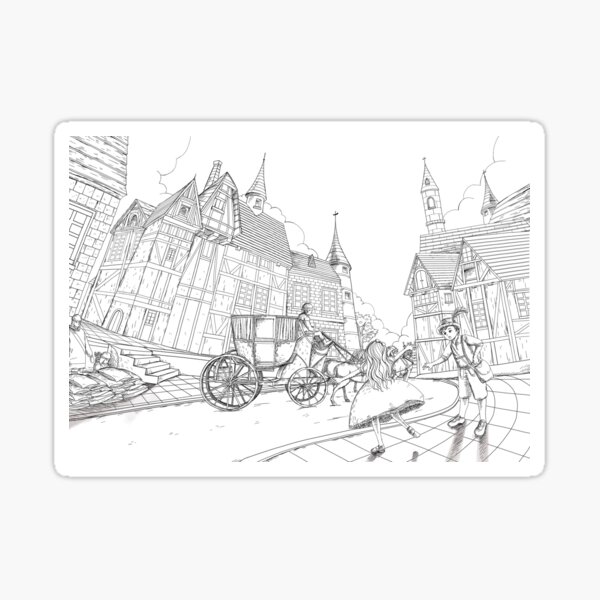 The Bavarian Village Sticker