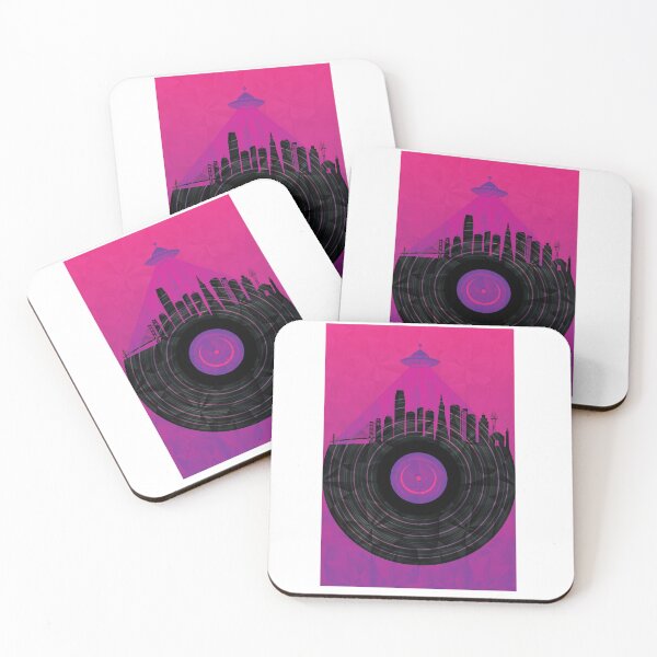 Item preview, San Francisco Space Disco Poster designed and sold by PIXEL POP DESIGNS - Beyond the Norm!.