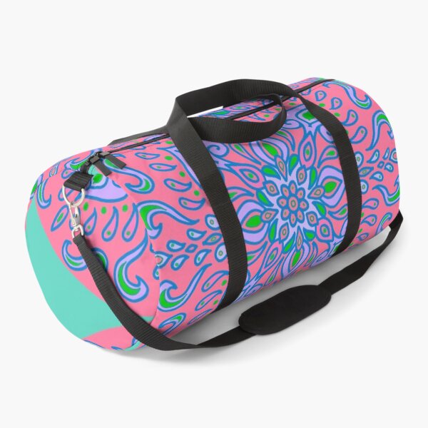 Item preview, Neon Mandala Flower Abstract designed and sold by Chatchot.