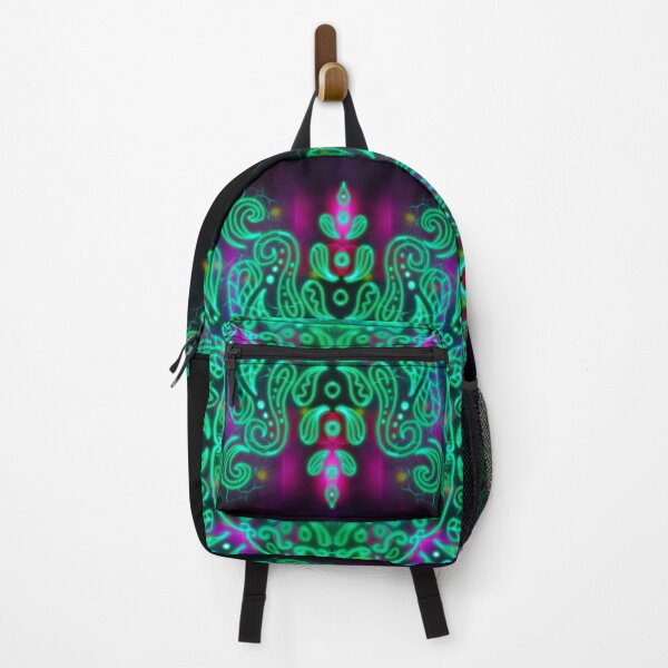 Item preview, Neon Mandala Flower Abstract designed and sold by Chatchot.