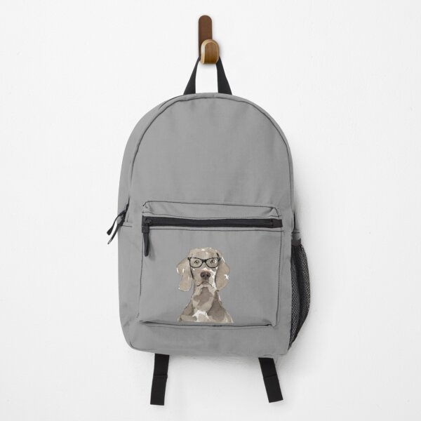 Item preview, Weimaraner with glasses designed and sold by beastieboutique.