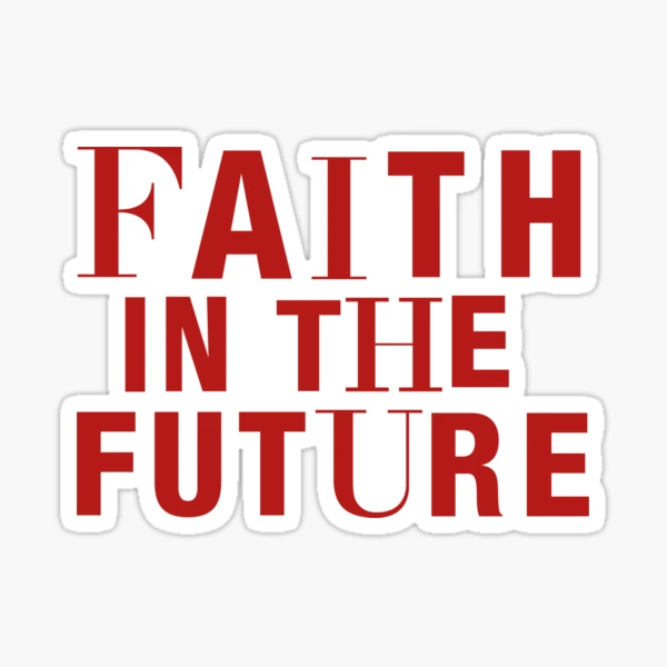 FAITH IN THE FUTURE-louis tomlinson album cover  Sticker for Sale by  eggsforeggs