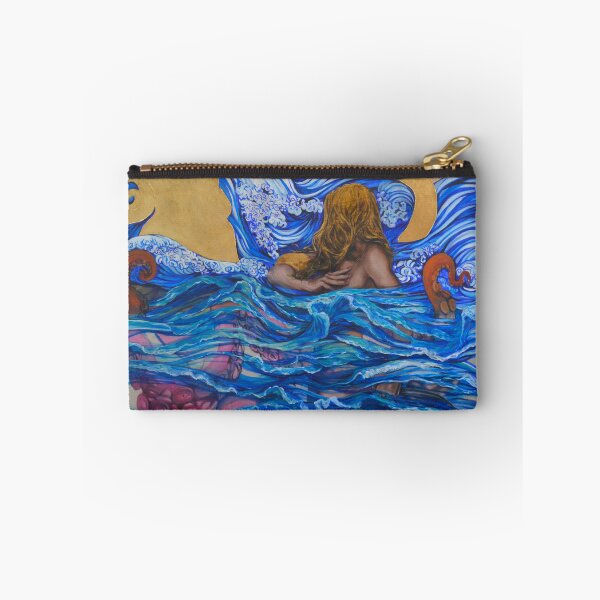 Item preview, Pearl Diver Attacked by Octopus designed and sold by AmandaFineArt.