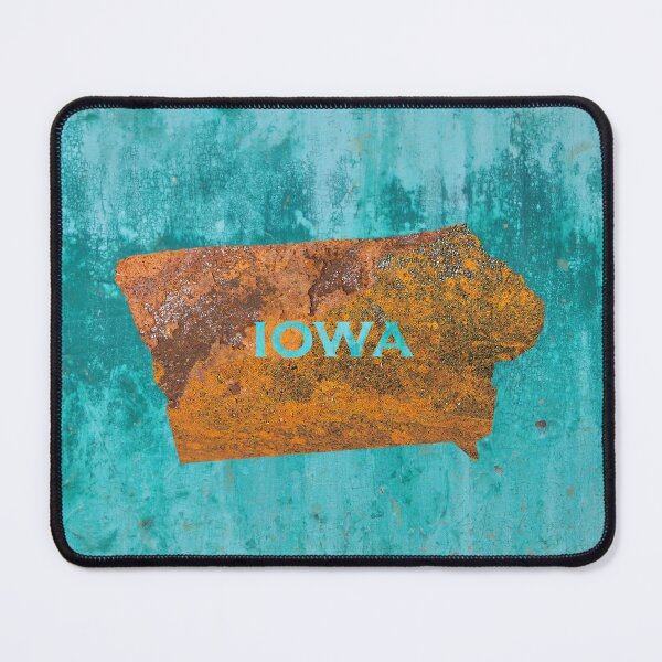 Item preview, Iowa Rust on Teal designed and sold by Elisabeth Lucas.