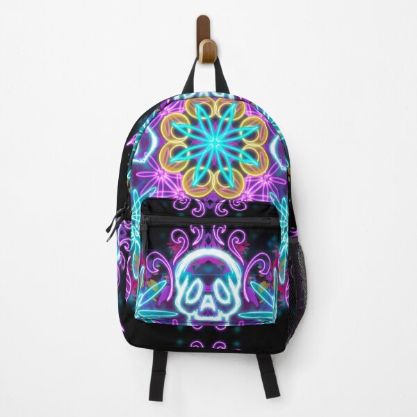 Item preview, Neon Mandala Flower Abstract designed and sold by Chatchot.