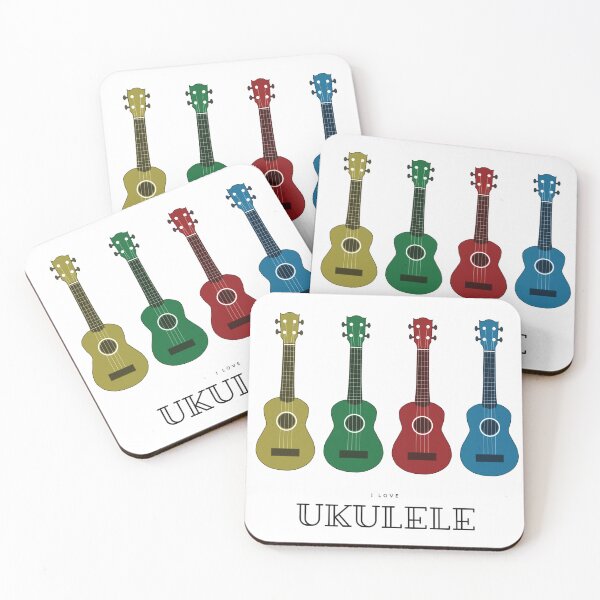 Item preview, Colorful ukulele designed and sold by piesdesignart.