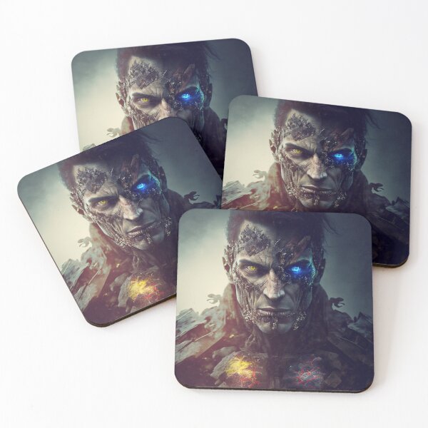 Item preview, Cyberpunk Post Apocalyptic Zombie designed and sold by AICreateWorlds.