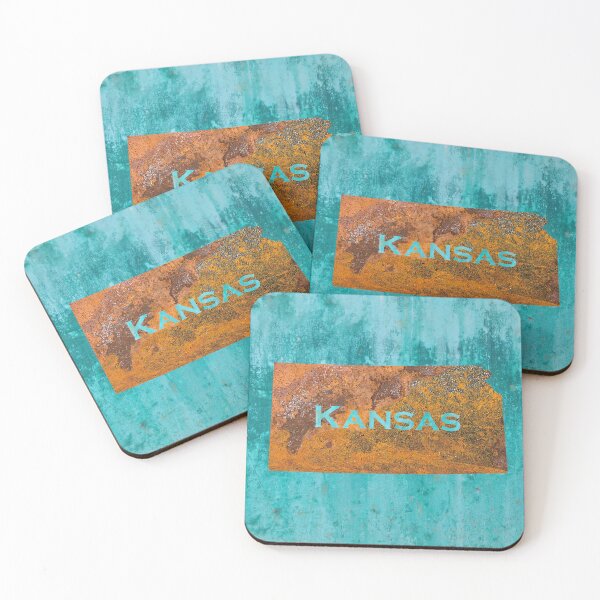 Item preview, Kansas Rust on Teal designed and sold by Elisabeth Lucas.