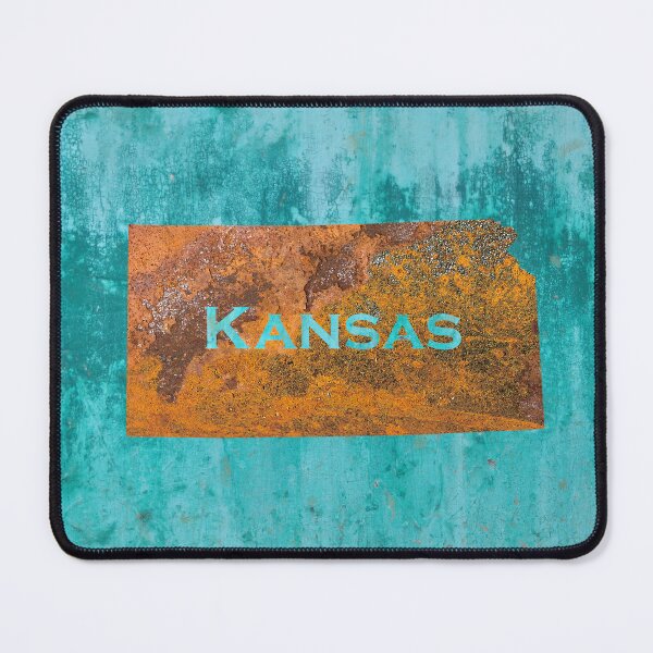 Item preview, Kansas Rust on Teal designed and sold by Elisabeth Lucas.