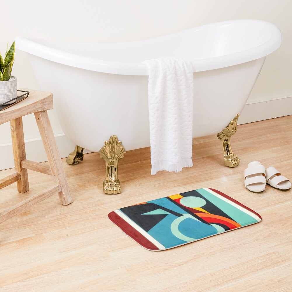 Item preview, Bath Mat designed and sold by Graphodesia.