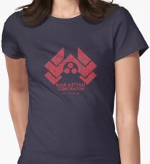 Nakatomi Corporation (Die Hard) Women's Fitted T-Shirt