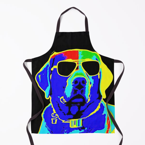 Item preview, Labrador retriever in style of an Andy Warhol painting designed and sold by AIK9Artwork.
