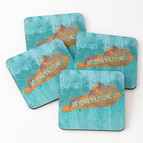 Item preview, Kentucky Rust on Teal designed and sold by Elisabeth Lucas.