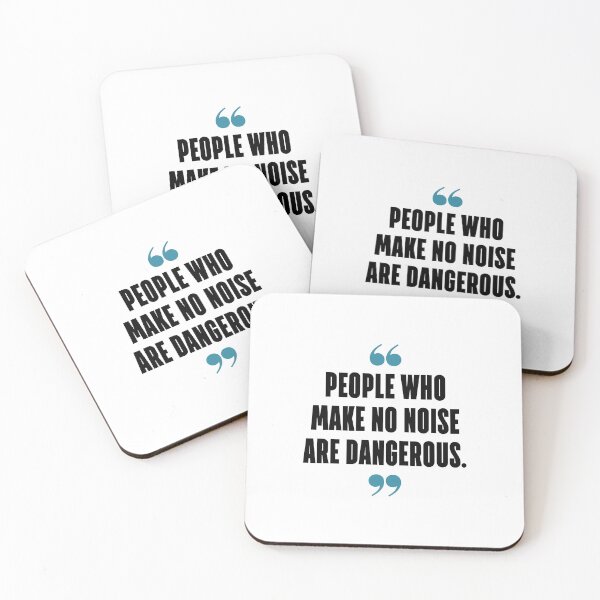 Item preview, People who make no noise are dangerous. designed and sold by 1Lio.