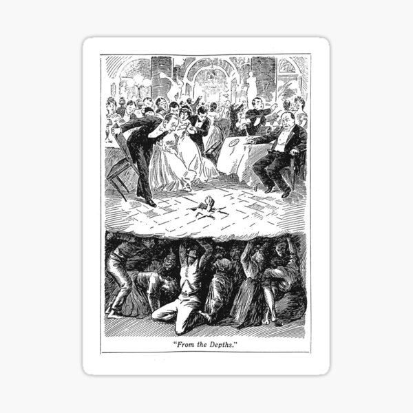 Desde las profundidades, 1906 Pegatina