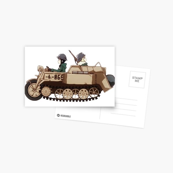 Girls' Last Tour / Shōjo Shūmatsu Ryokō : Girls Tank Postcard