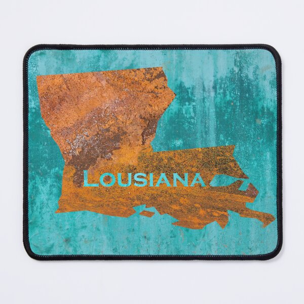 Item preview, Louisiana Rust on Teal designed and sold by Elisabeth Lucas.