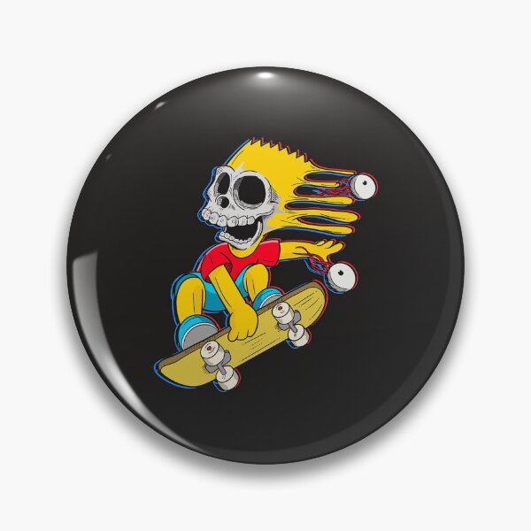 Item preview, The Si.mpsons Skate Free designed and sold by swearnoodles.