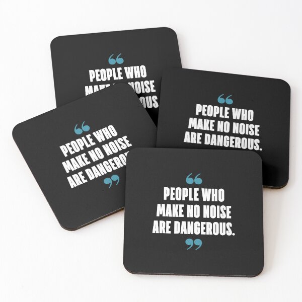 Item preview, People who make no noise are dangerous. designed and sold by 1Lio.