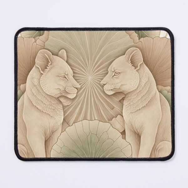 Item preview, Lioness Duet designed and sold by BellasArtStudio.