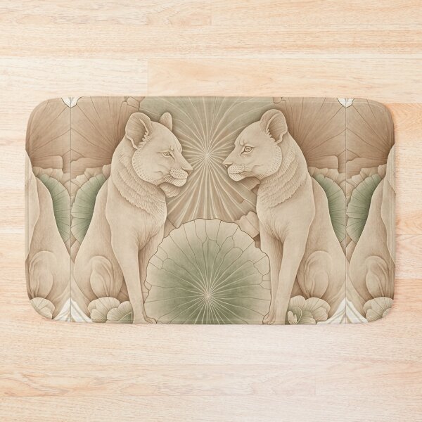 Item preview, Lioness Duet designed and sold by BellasArtStudio.