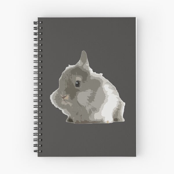 Item preview, Cute Furry Grey Lionhead Rabbit Loves You designed and sold by wigobun.