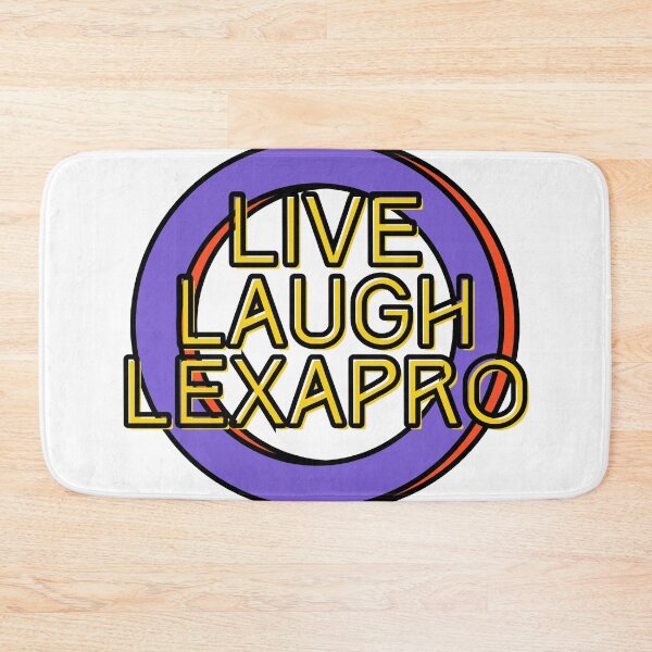 Item preview, Live Laugh Lexapro Retro Purple designed and sold by Pink Ribbon.