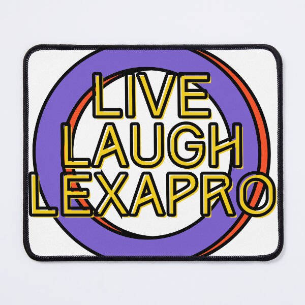 Item preview, Live Laugh Lexapro Retro Purple designed and sold by Pink Ribbon.