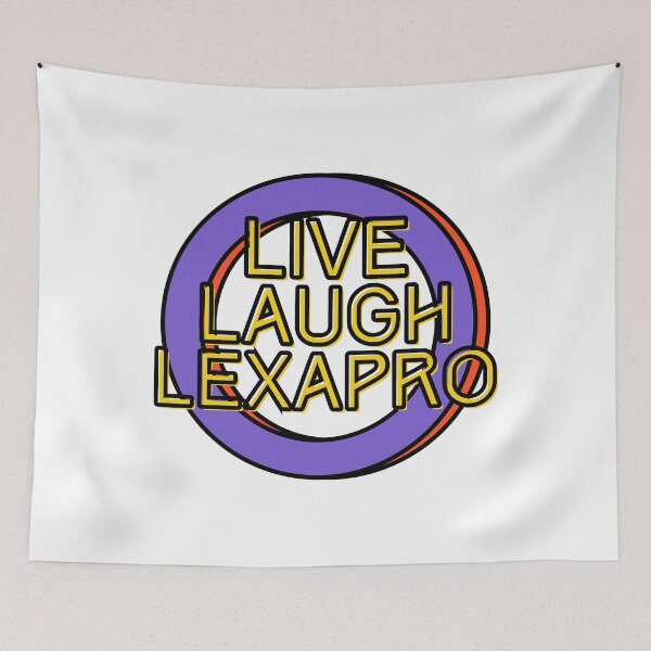 Item preview, Live Laugh Lexapro Retro Purple designed and sold by Pink Ribbon.
