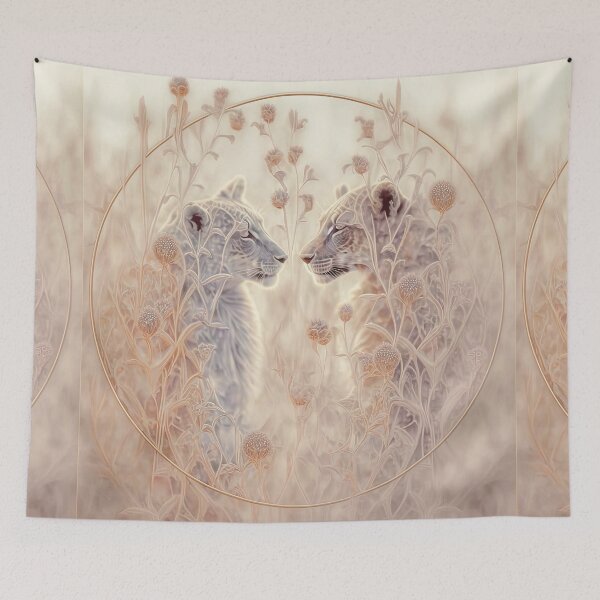 Item preview, Lioness Golden Grasslands designed and sold by BellasArtStudio.
