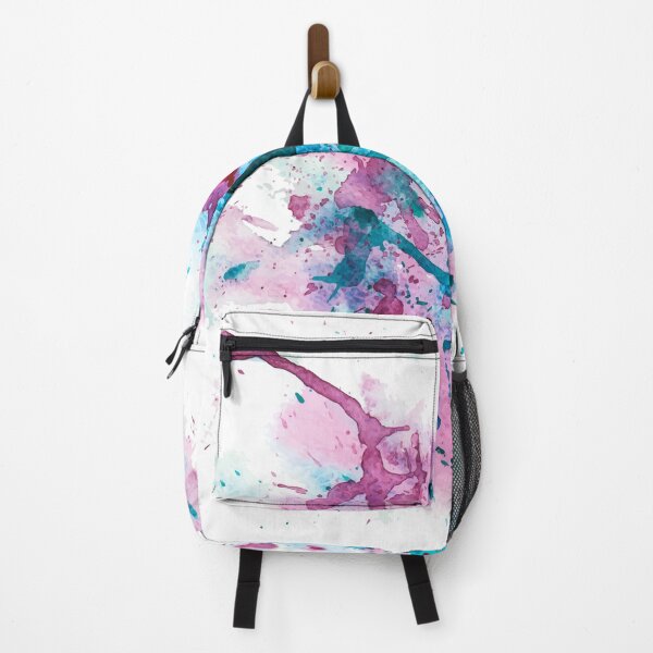Item preview, Magenta and Teal painterly splash art designed and sold by PIXEL POP DESIGNS - Beyond the Norm!.