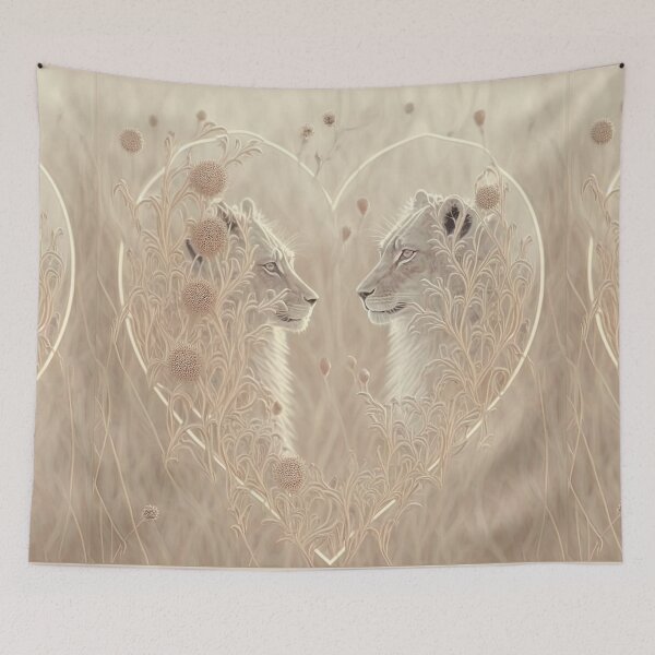 Item preview, Best Friends, Lion's Pride designed and sold by BellasArtStudio.