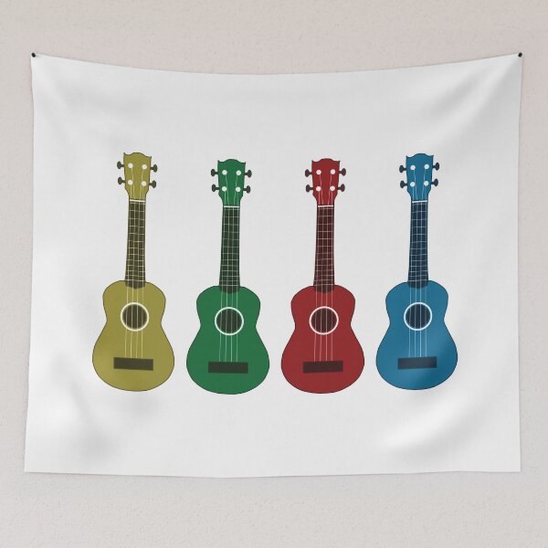 Item preview, Ukuleles - colorful 2 designed and sold by piesdesignart.