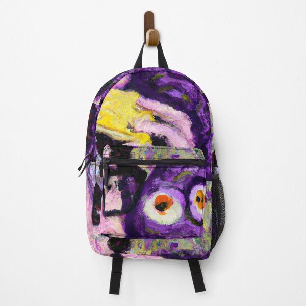 Item preview, guy eating cheese with a purple monster 2 designed and sold by 442b.