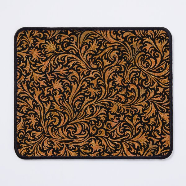 Item preview, Elegant Orange Antique Swirl Pattern will remind you of Halloween All Year designed and sold by SeaStories88.