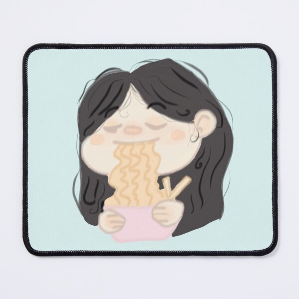 Item preview, Just a girl who loves ramen designed and sold by DrawnbyMercy.