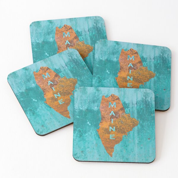 Item preview, Maine Rust on Teal designed and sold by Elisabeth Lucas.