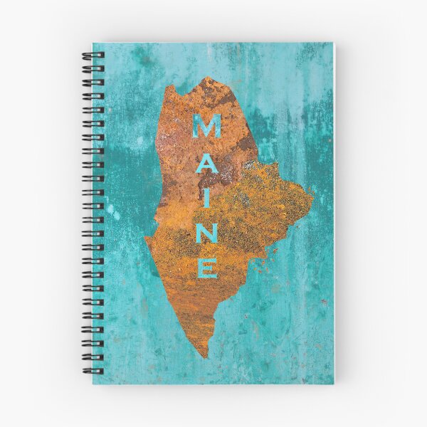 Item preview, Maine Rust on Teal designed and sold by Elisabeth Lucas.