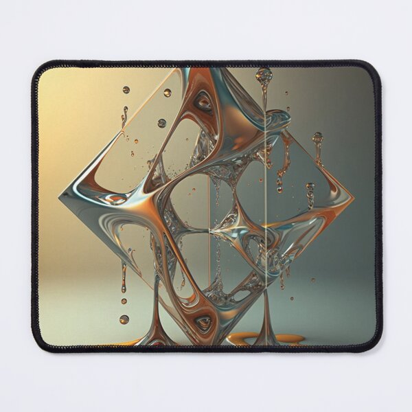 Item preview, The melting point of art - abstract diamond cube designed and sold by Beholder Images.