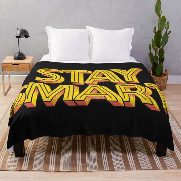 Item preview, Stay Smart Yellow and Coral Comic Title designed and sold by Pink Ribbon.