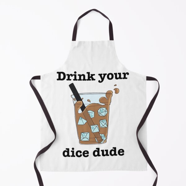 Item preview, Drink Your Dice Dude     designed and sold by nasyaloring23.