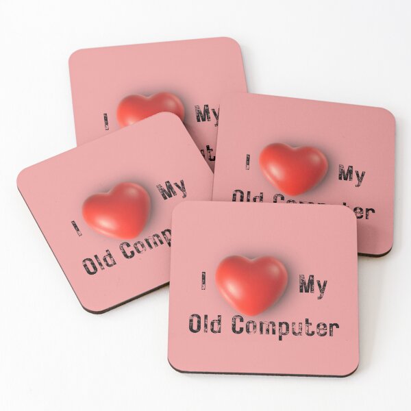 Item preview, In Love With My Old Computer designed and sold by SnarkyTeesMugs.