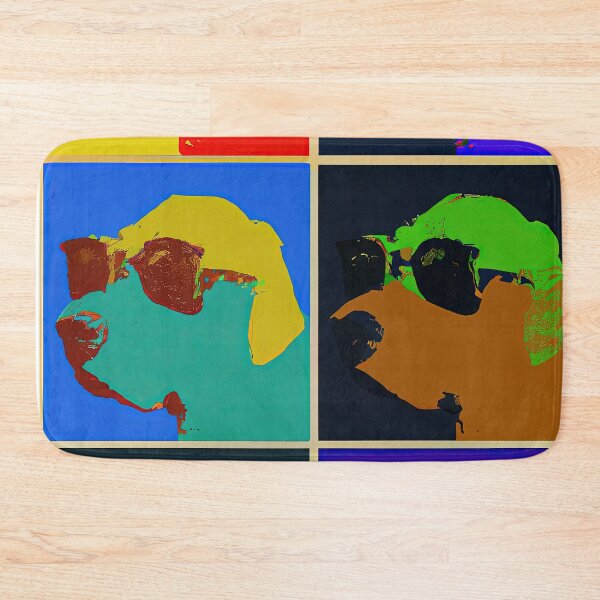 Item preview, Labrador retrievers in style of an Andy Warhol painting designed and sold by AIK9Artwork.