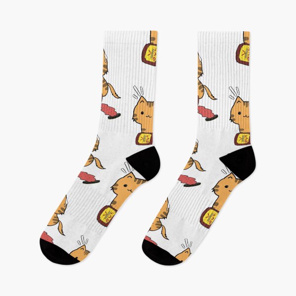 Item preview, Cute Orange Cat Spilled BBQ Sauce designed and sold by Pet Station.