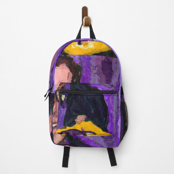 Item preview, guy eating cheese with a purple monster 3 designed and sold by 442b.